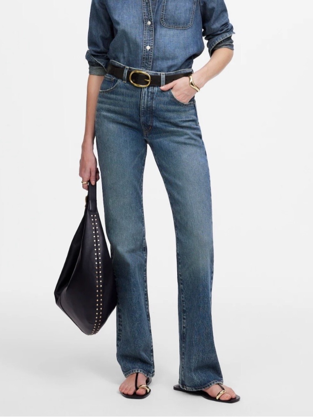 madewell relaxed bootcut jeans